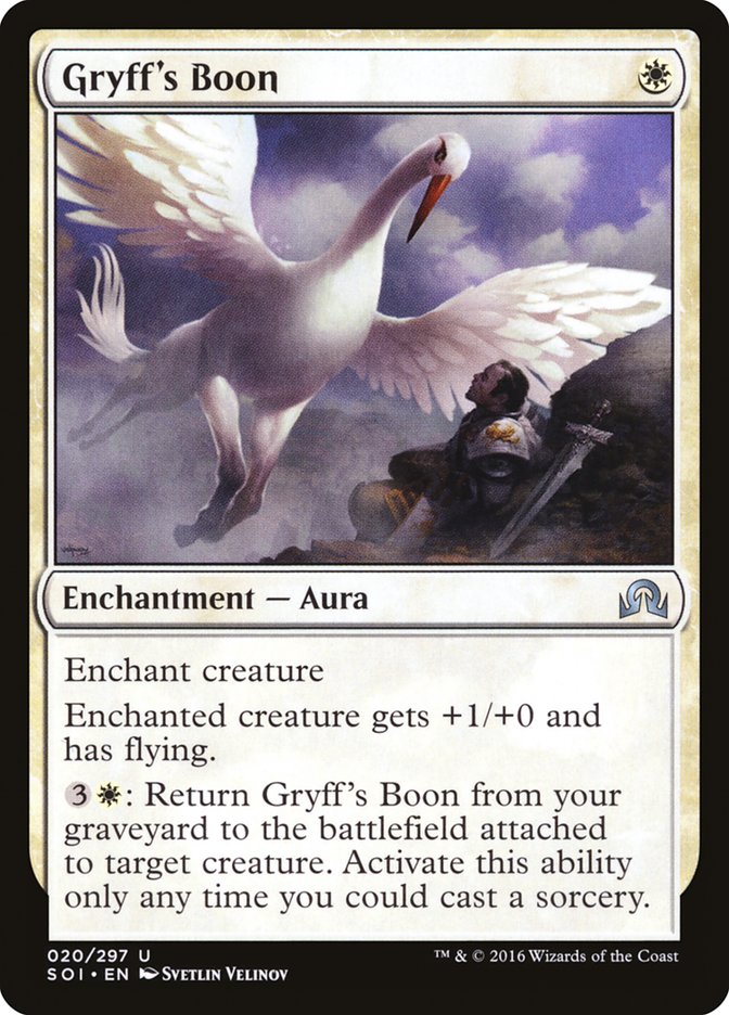 Gryff's Boon [Shadows over Innistrad] - Magic: The Gathering - Card Brawlers | Quebec | Canada |