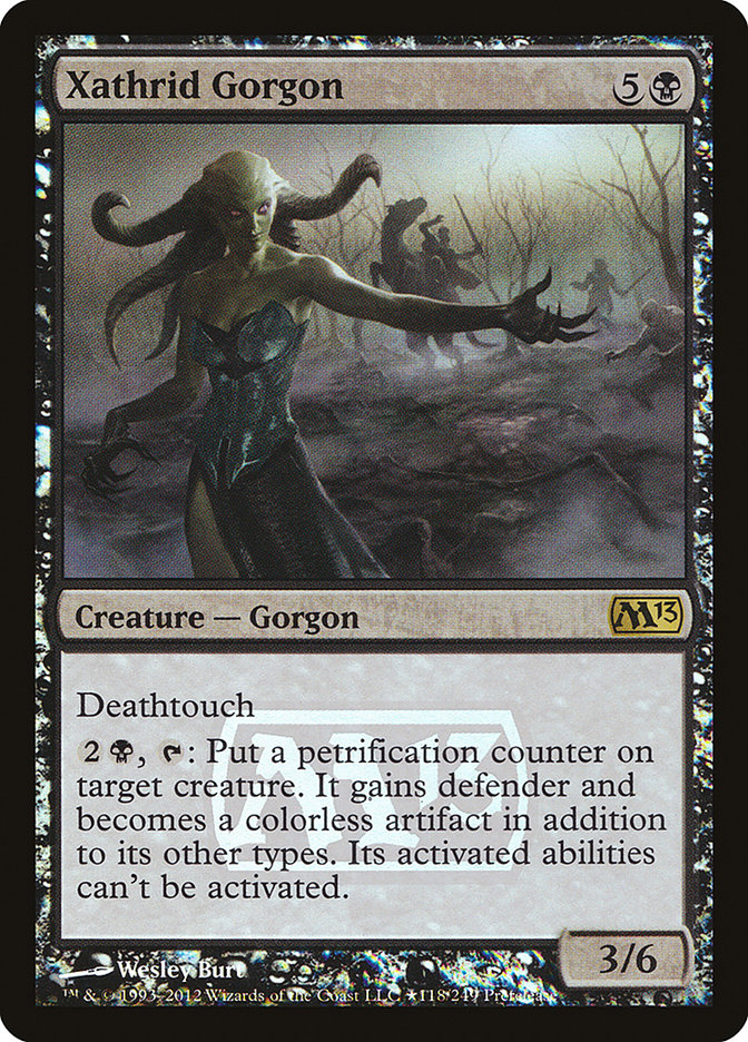 Xathrid Gorgon [Magic 2013 Prerelease Promos] - Magic: The Gathering - Card Brawlers | Quebec | Canada |