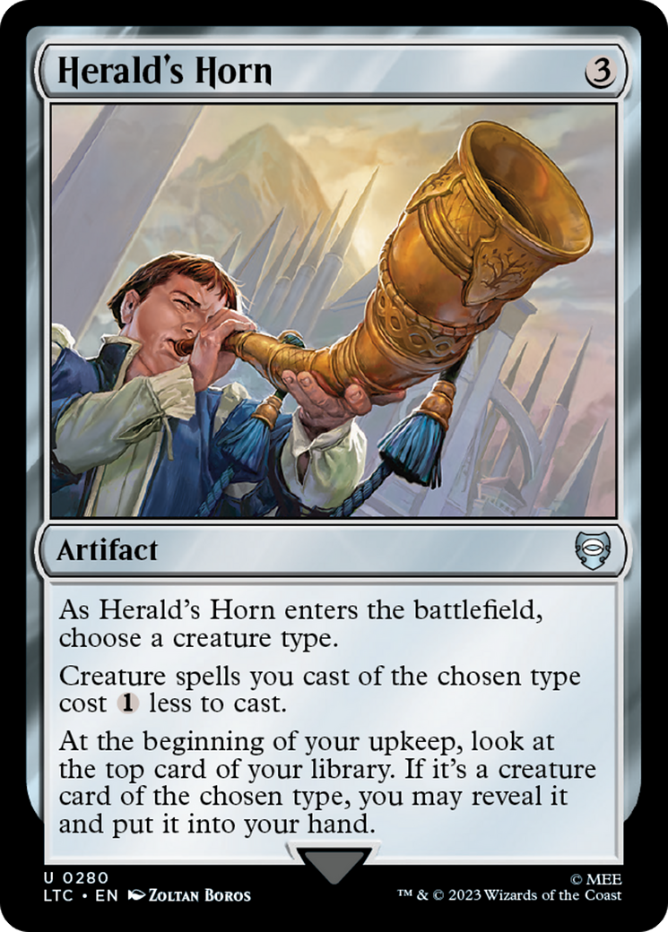 Herald's Horn [The Lord of the Rings: Tales of Middle-Earth Commander] - Magic: The Gathering - Card Brawlers | Quebec | Canada |
