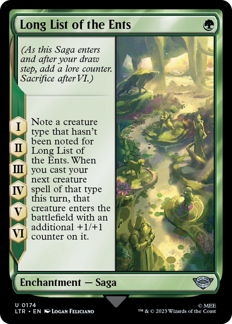 Long List of the Ents [The Lord of the Rings: Tales of Middle-Earth] - Magic: The Gathering - Card Brawlers | Quebec | Canada |