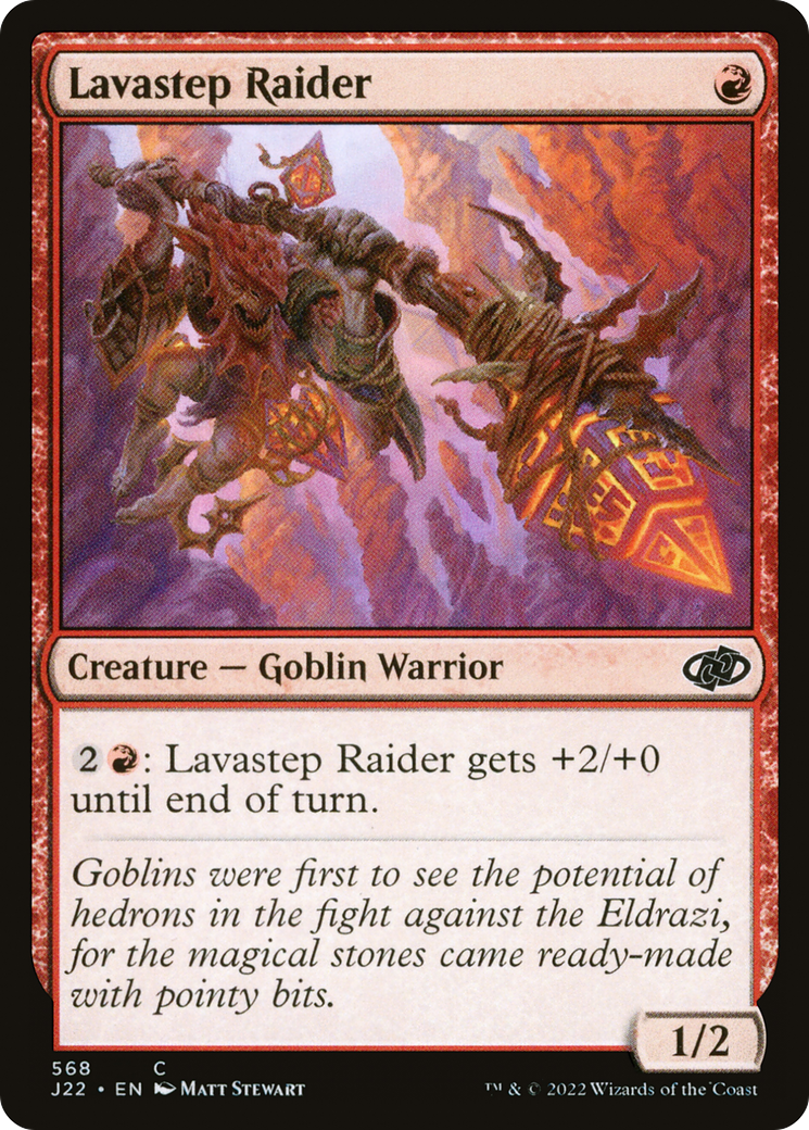 Lavastep Raider [Jumpstart 2022] - Magic: The Gathering - Card Brawlers | Quebec | Canada |