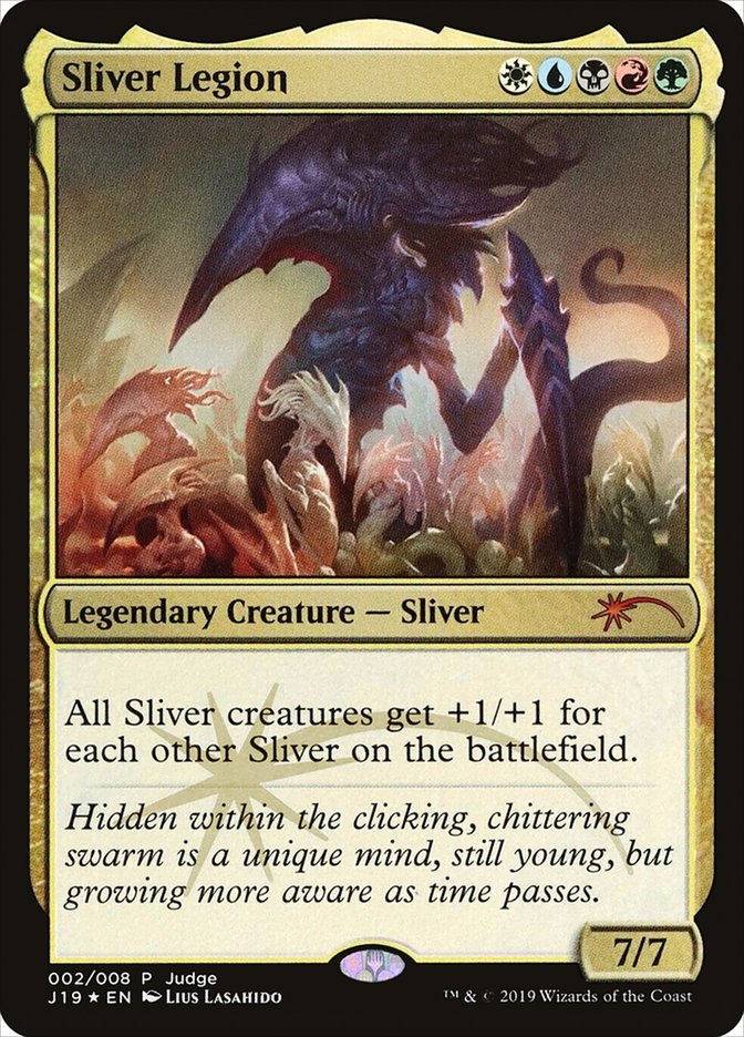 Sliver Legion [Judge Gift Cards 2019] - Magic: The Gathering - Card Brawlers | Quebec | Canada |