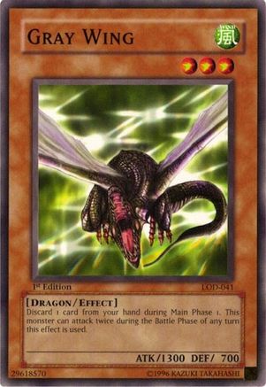 Gray Wing [LOD-041] Common - Yu-Gi-Oh! - Card Brawlers | Quebec | Canada |