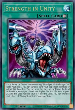 Strength in Unity [MP20-EN247] Ultra Rare - Yu-Gi-Oh! - Card Brawlers | Quebec | Canada |