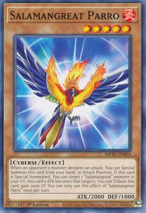 Salamangreat Parro [MP20-EN003] Common - Yu-Gi-Oh! - Card Brawlers | Quebec | Canada |