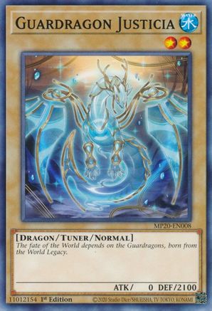 Guardragon Justicia [MP20-EN008] Common - Yu-Gi-Oh! - Card Brawlers | Quebec | Canada |