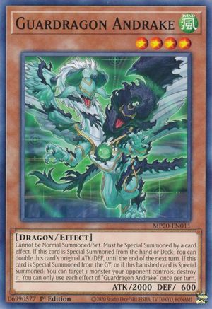 Guardragon Andrake [MP20-EN011] Common - Yu-Gi-Oh! - Card Brawlers | Quebec | Canada |