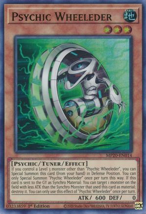 Psychic Wheeleder [MP20-EN014] Ultra Rare - Yu-Gi-Oh! - Card Brawlers | Quebec | Canada |