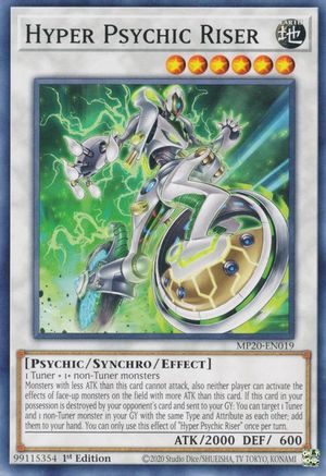 Hyper Psychic Riser [MP20-EN019] Common