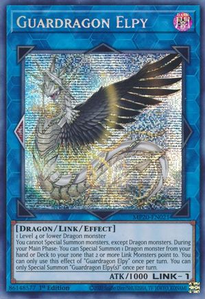 Guardragon Elpy [MP20-EN021] Prismatic Secret Rare - Yu-Gi-Oh! - Card Brawlers | Quebec | Canada |