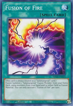 Fusion of Fire [MP20-EN025] Common - Yu-Gi-Oh! - Card Brawlers | Quebec | Canada |