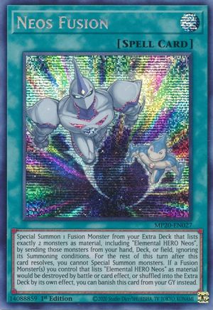 Neos Fusion [MP20-EN027] Prismatic Secret Rare - Yu-Gi-Oh! - Card Brawlers | Quebec | Canada |