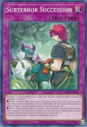 Subterror Succession [MP20-EN033] Common - Yu-Gi-Oh! - Card Brawlers | Quebec | Canada |