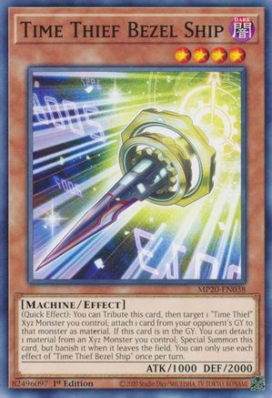 Time Thief Bezel Ship [MP20-EN038] Common - Yu-Gi-Oh! - Card Brawlers | Quebec | Canada |