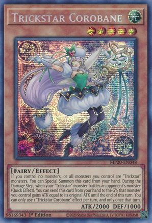 Trickstar Corobane [MP20-EN048] Prismatic Secret Rare - Yu-Gi-Oh! - Card Brawlers | Quebec | Canada |