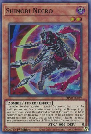 Shinobi Necro [MP20-EN049] Super Rare - Yu-Gi-Oh! - Card Brawlers | Quebec | Canada |