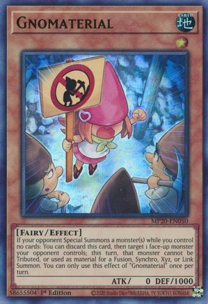 Gnomaterial [MP20-EN050] Ultra Rare - Yu-Gi-Oh! - Card Brawlers | Quebec | Canada |