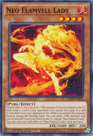 Neo Flamvell Lady [MP20-EN056] Common - Yu-Gi-Oh! - Card Brawlers | Quebec | Canada |