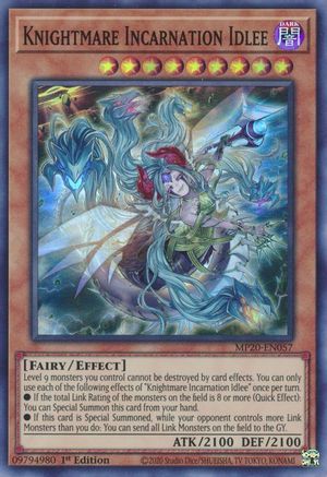 Knightmare Incarnation Idlee [MP20-EN057] Super Rare - Yu-Gi-Oh! - Card Brawlers | Quebec | Canada |