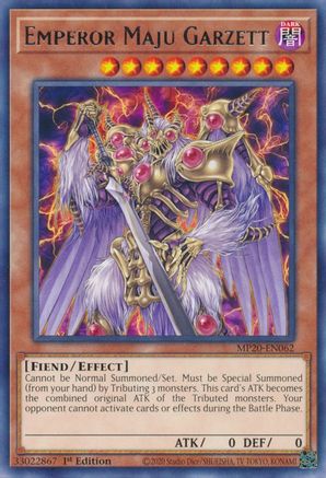 Emperor Maju Garzett [MP20-EN062] Rare - Yu-Gi-Oh! - Card Brawlers | Quebec | Canada |
