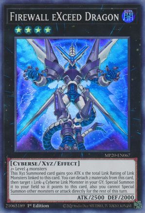 Firewall eXceed Dragon [MP20-EN067] Super Rare - Yu-Gi-Oh! - Card Brawlers | Quebec | Canada |
