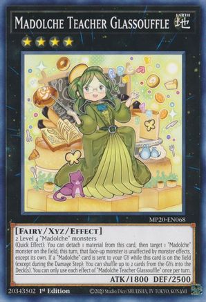 Madolche Teacher Glassouffle [MP20-EN068] Common - Yu-Gi-Oh! - Card Brawlers | Quebec | Canada |