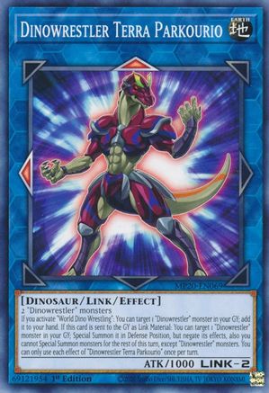 Dinowrestler Terra Parkourio [MP20-EN069] Common - Yu-Gi-Oh! - Card Brawlers | Quebec | Canada |
