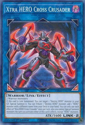 Xtra Hero Cross Crusader [MP20-EN070] Common - Yu-Gi-Oh! - Card Brawlers | Quebec | Canada |