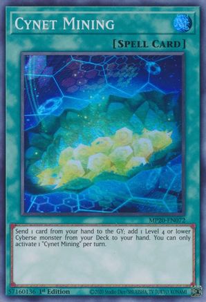 Cynet Mining [MP20-EN072] Super Rare - Yu-Gi-Oh! - Card Brawlers | Quebec | Canada |