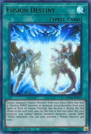 Fusion Destiny [MP20-EN075] Ultra Rare - Yu-Gi-Oh! - Card Brawlers | Quebec | Canada |