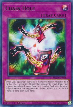 Chain Hole [MP20-EN083] Rare - Yu-Gi-Oh! - Card Brawlers | Quebec | Canada |