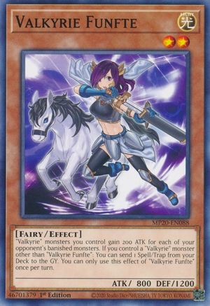 Valkyrie Funfte [MP20-EN088] Common - Yu-Gi-Oh! - Card Brawlers | Quebec | Canada |