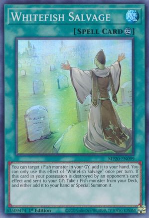 Whitefish Salvage [MP20-EN099] Super Rare - Yu-Gi-Oh! - Card Brawlers | Quebec | Canada |