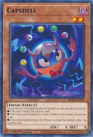 Capshell [MP20-EN101] Rare - Yu-Gi-Oh! - Card Brawlers | Quebec | Canada |