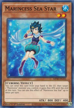 Marincess Sea Star [MP20-EN103] Common - Yu-Gi-Oh! - Card Brawlers | Quebec | Canada |