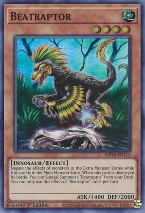 Beatraptor [MP20-EN115] Super Rare - Yu-Gi-Oh! - Card Brawlers | Quebec | Canada |
