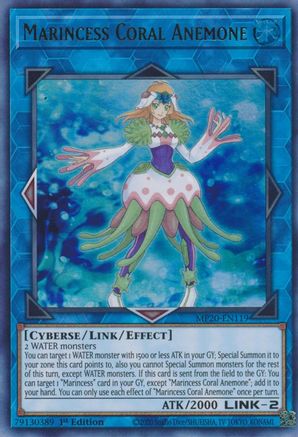 Marincess Coral Anemone [MP20-EN119] Ultra Rare - Yu-Gi-Oh! - Card Brawlers | Quebec | Canada |