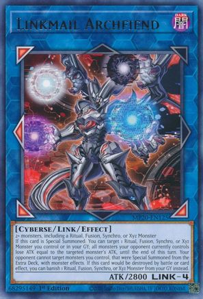 Linkmail Archfiend [MP20-EN125] Rare - Yu-Gi-Oh! - Card Brawlers | Quebec | Canada |