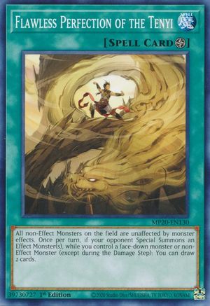 Flawless Perfection of the Tenyi [MP20-EN130] Common - Yu-Gi-Oh! - Card Brawlers | Quebec | Canada |