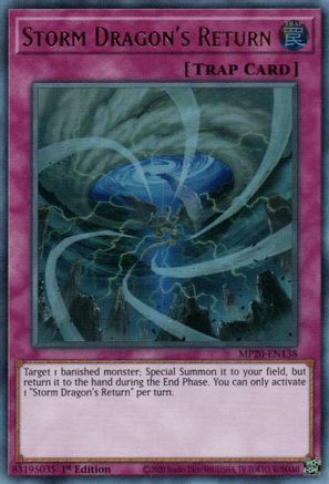Storm Dragon's Return [MP20-EN138] Ultra Rare - Yu-Gi-Oh! - Card Brawlers | Quebec | Canada |