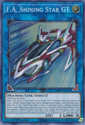 F.A. Shining Star GT [MP20-EN144] Super Rare - Yu-Gi-Oh! - Card Brawlers | Quebec | Canada |
