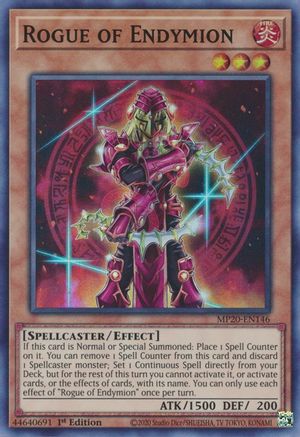 Rogue of Endymion [MP20-EN146] Super Rare - Yu-Gi-Oh! - Card Brawlers | Quebec | Canada |