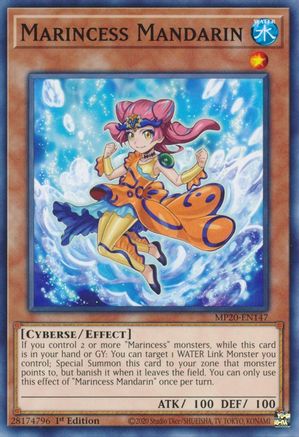Marincess Mandarin [MP20-EN147] Common - Yu-Gi-Oh! - Card Brawlers | Quebec | Canada |