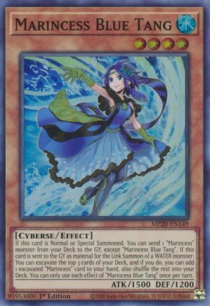 Marincess Blue Tang [MP20-EN149] Super Rare - Yu-Gi-Oh! - Card Brawlers | Quebec | Canada |