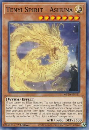 Tenyi Spirit - Ashuna [MP20-EN161] Common - Yu-Gi-Oh! - Card Brawlers | Quebec | Canada |