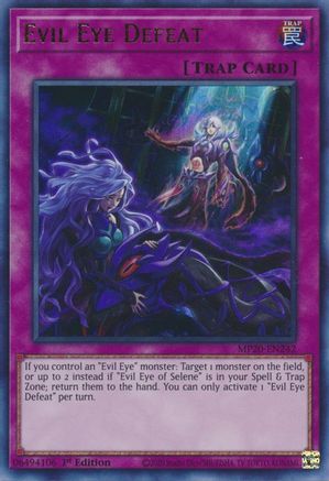 Evil Eye Defeat [MP20-EN242] Ultra Rare - Yu-Gi-Oh! - Card Brawlers | Quebec | Canada |