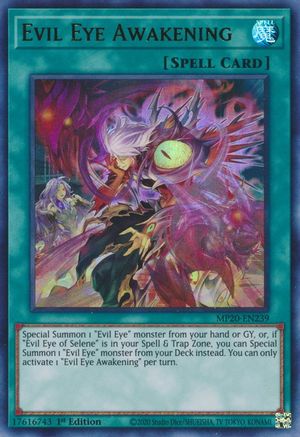 Evil Eye Awakening [MP20-EN239] Ultra Rare - Yu-Gi-Oh! - Card Brawlers | Quebec | Canada |