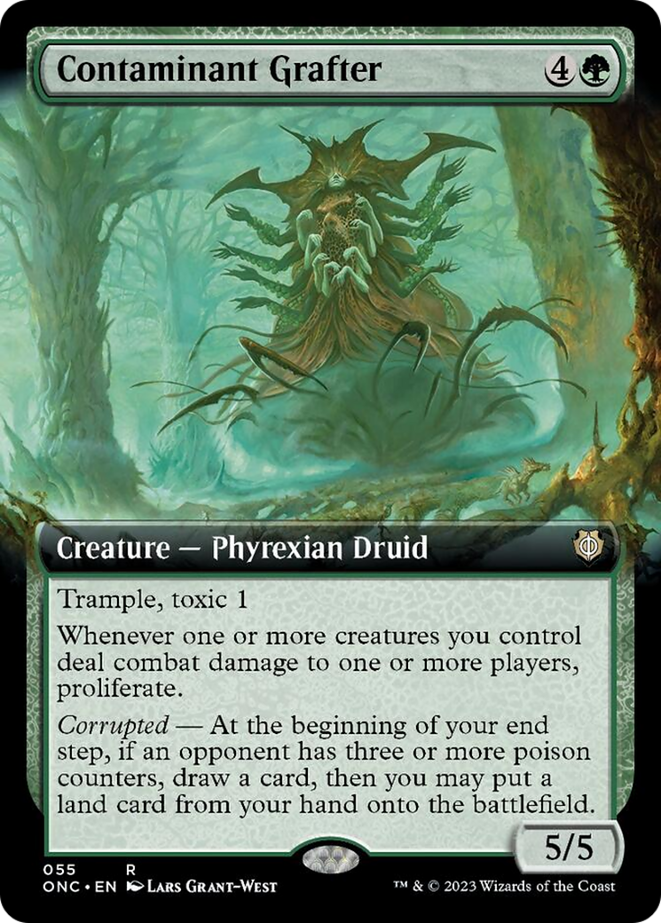 Contaminant Grafter (Extended Art) [Phyrexia: All Will Be One Commander] - Magic: The Gathering - Card Brawlers | Quebec | Canada |