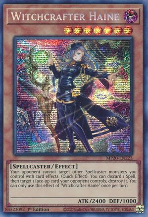 Witchcrafter Haine [MP20-EN223] Prismatic Secret Rare - Yu-Gi-Oh! - Card Brawlers | Quebec | Canada |