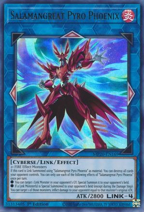 Salamangreat Pyro Phoenix [MP20-EN169] Ultra Rare - Yu-Gi-Oh! - Card Brawlers | Quebec | Canada |